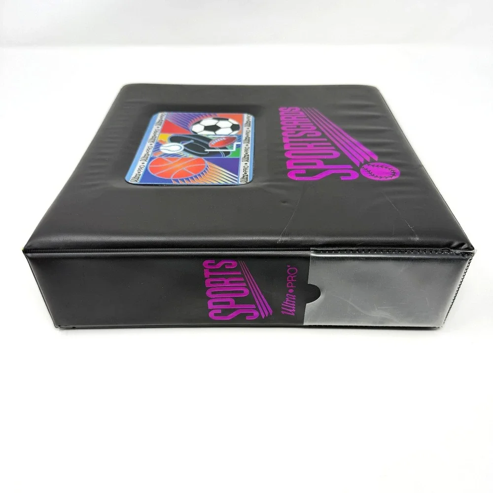 Ultra PRO 89099 Sportscard Binder‎ Vintage 10 Inserts Black 3 Ring